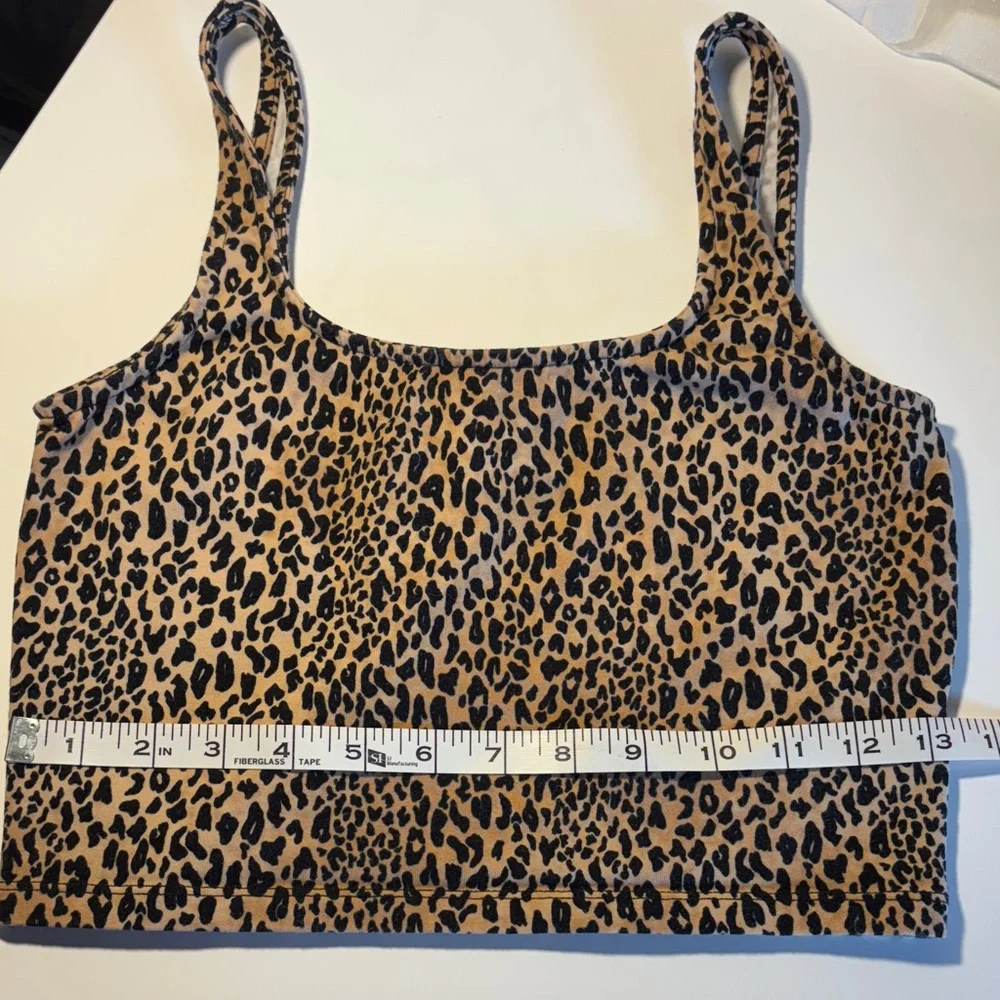 Forever 21 Leopard Print Tank Top Sz M - Picture 2 of 4